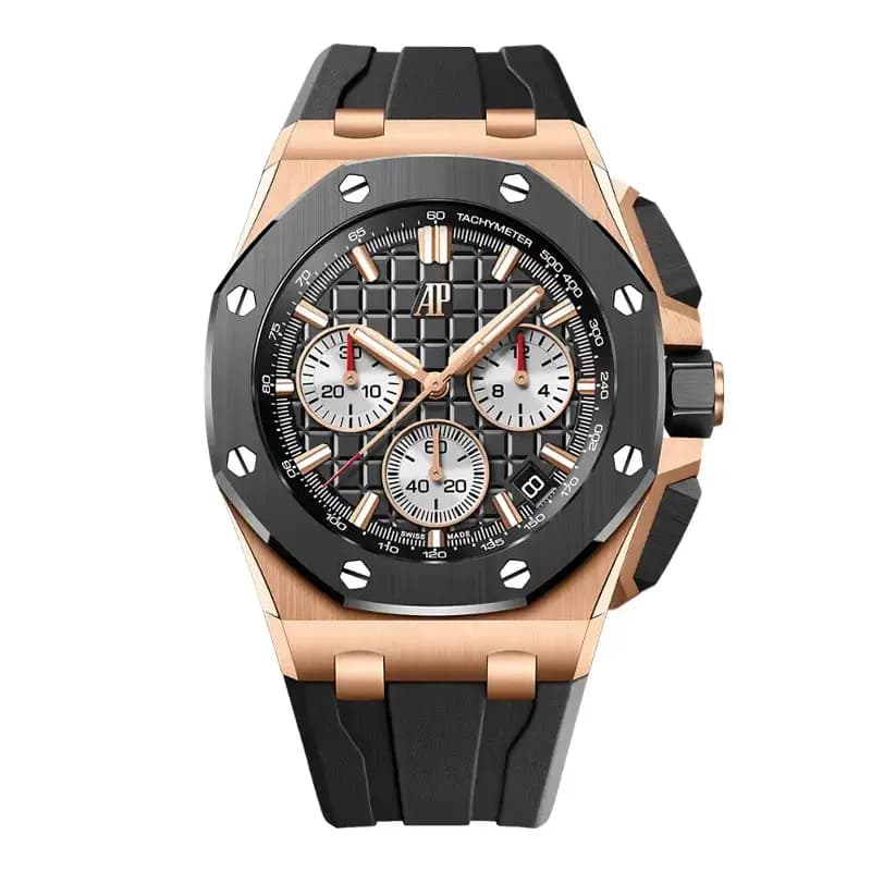 Royal Oak Offshore Rose Gold Chronograph – Front View