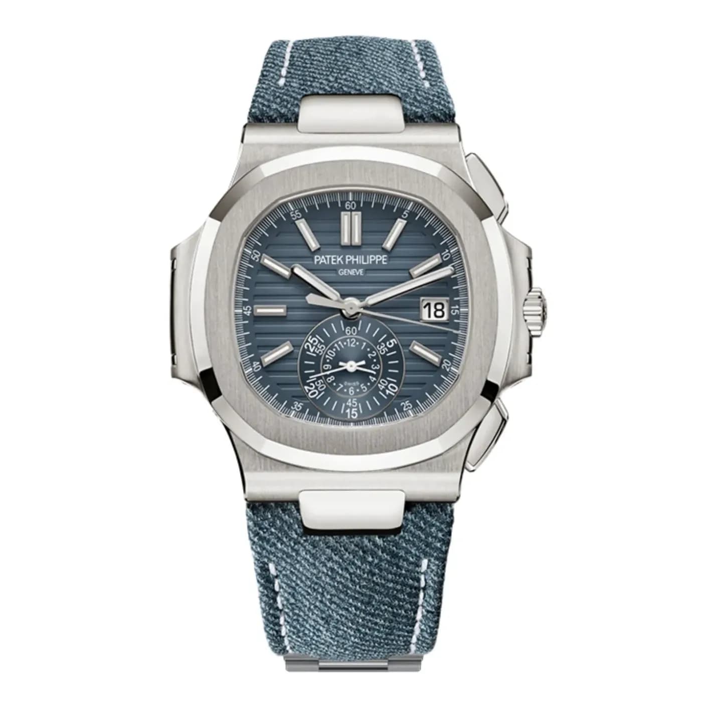 Patek Philippe Nautilus 5980/60G-001 Blue Gradient Dial – Front View