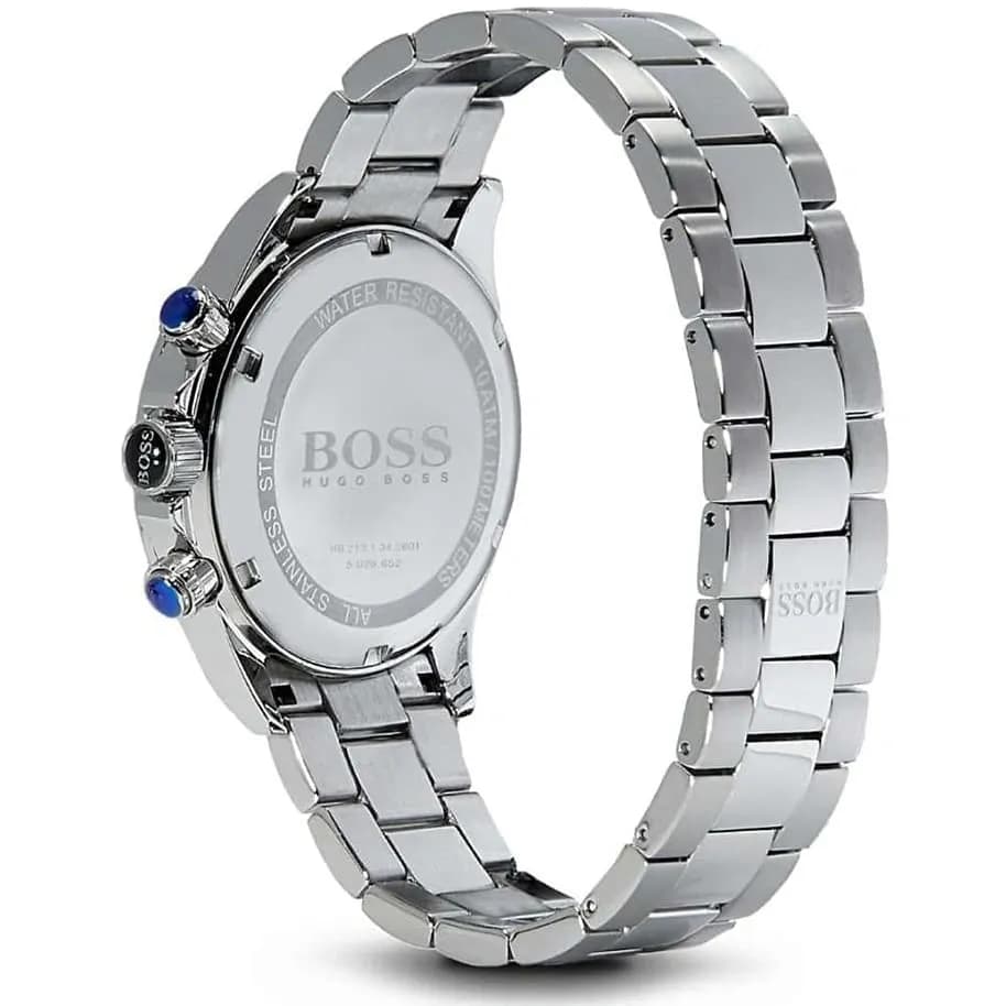 Back case of BOSS 1512964 with engraved Hugo Boss logo